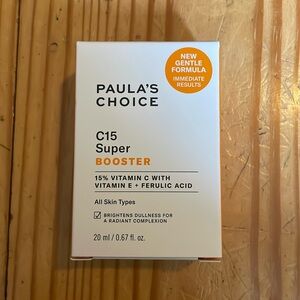Paula’s Choice C15 Super Booster New full size vitamin C, E + ferulic acid